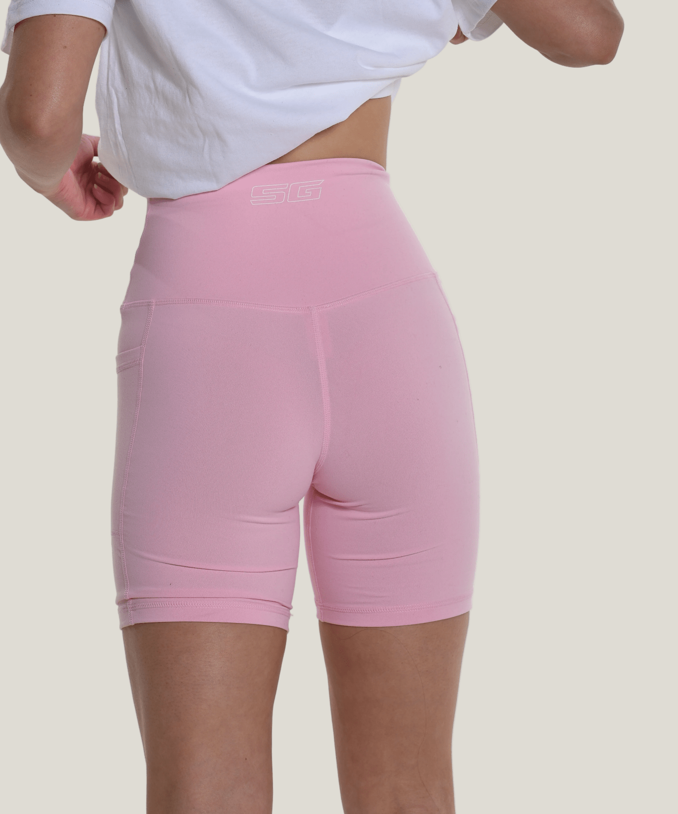AURA FLEX SHORTS BLUSH - SILVERGEAR