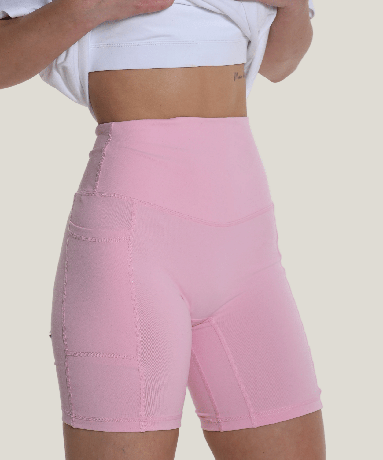 AURA FLEX SHORTS BLUSH - SILVERGEAR