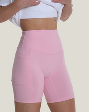 AURA FLEX SHORTS BLUSH - SILVERGEAR