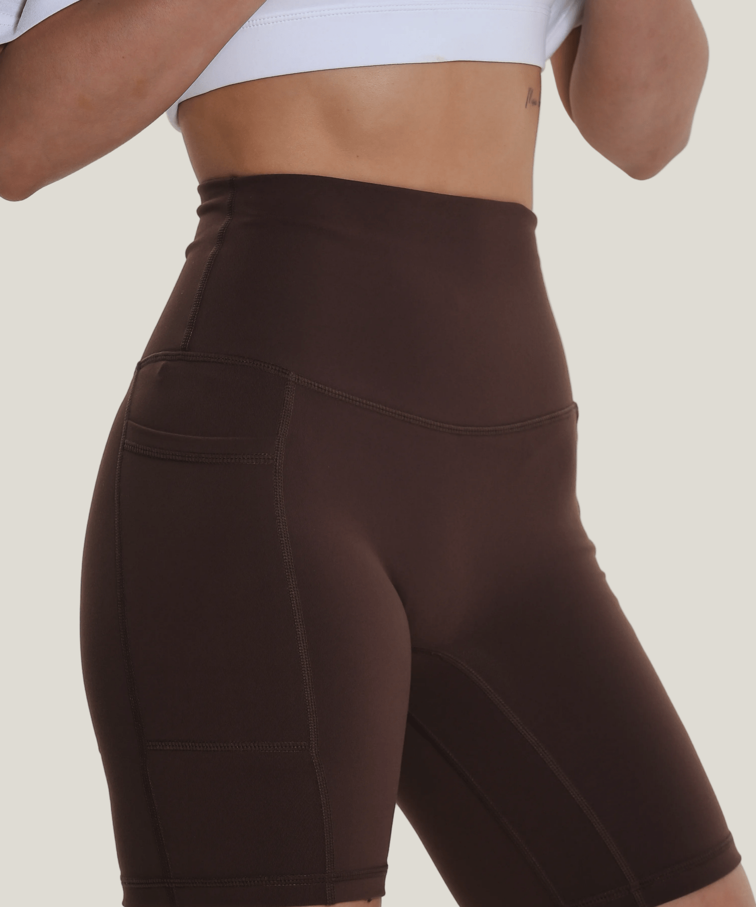 AURA FLEX SHORTS MOCHA - SILVERGEAR