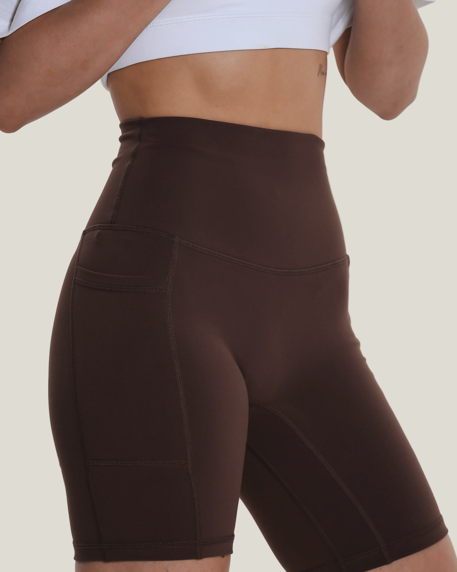 AURA FLEX SHORTS MOCHA - SILVERGEAR