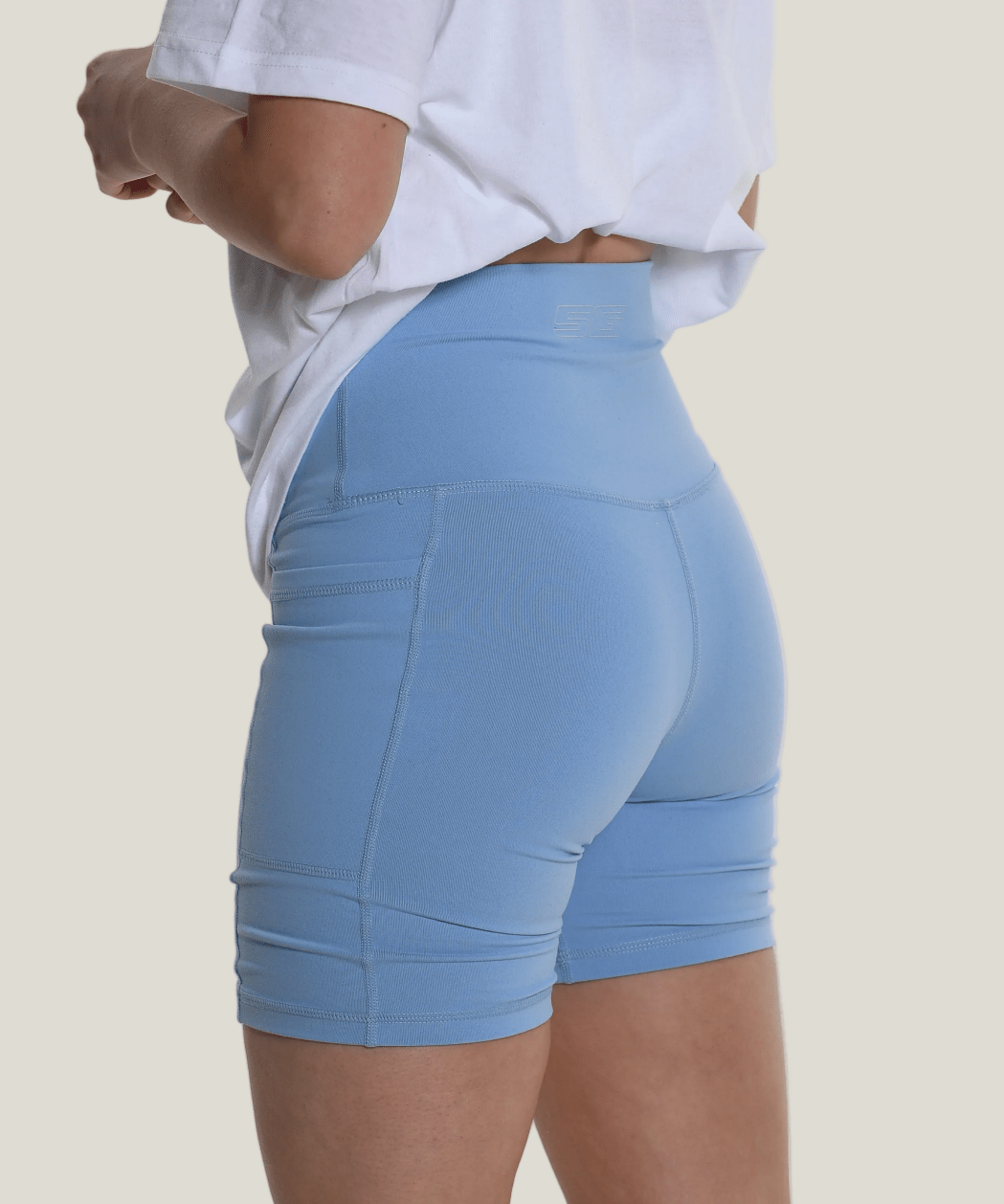 AURA FLEX SHORTS SKY BLUE - SILVERGEAR