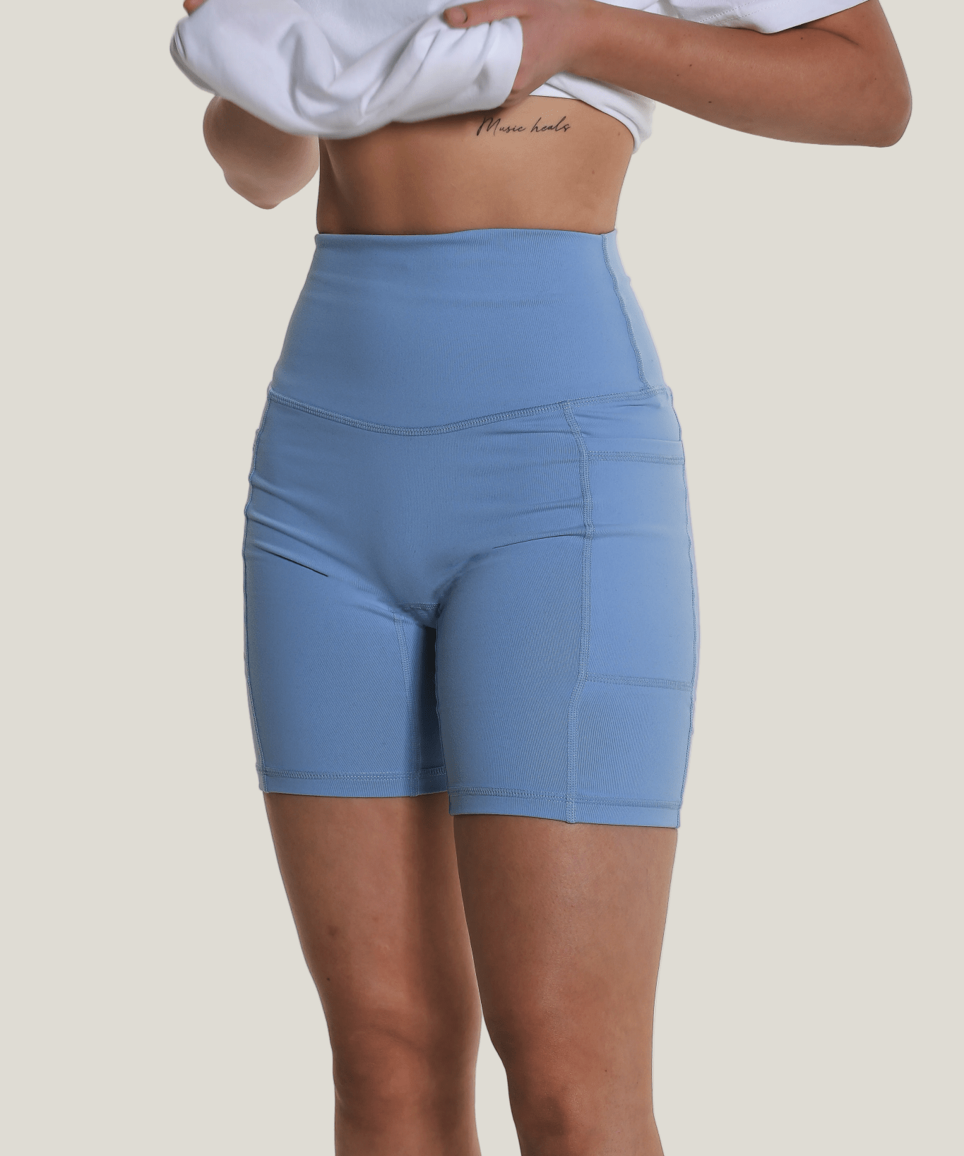 AURA FLEX SHORTS SKY BLUE - SILVERGEAR