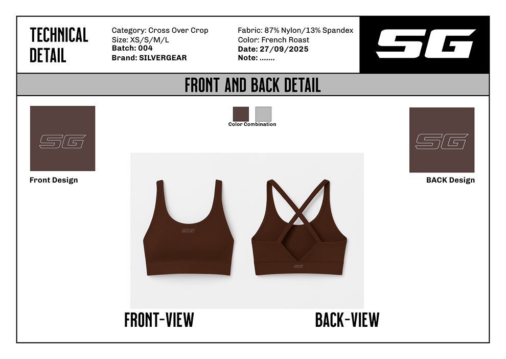 SG - AURA LIFT BRA MOCHA - SILVERGEAR