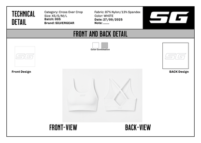 SG - AURA LIFT BRA SNOW - SILVERGEAR