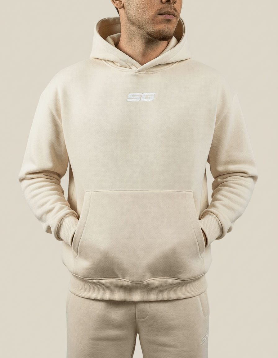 SG - ICON LEGACY HOODIE IVORY - SILVERGEAR