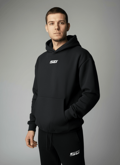 SG - ICON LEGACY HOODIE ONYX - SILVERGEAR