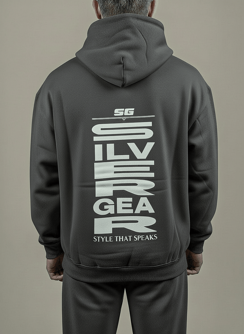SG - ICON LEGACY HOODIE SHADOW GREY - SILVERGEAR