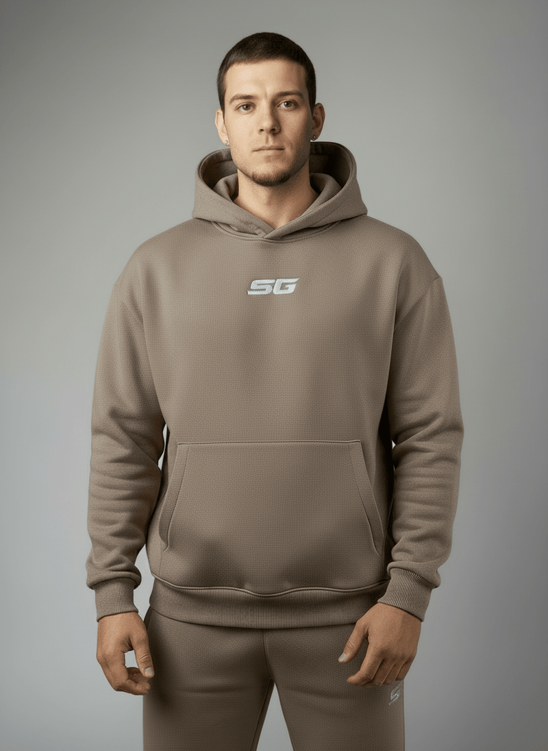 SG - ICON LEGACY HOODIE TAUPE - SILVERGEAR